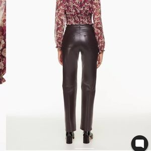 Wilfred The Melina Pant - Vegan leather tall pants